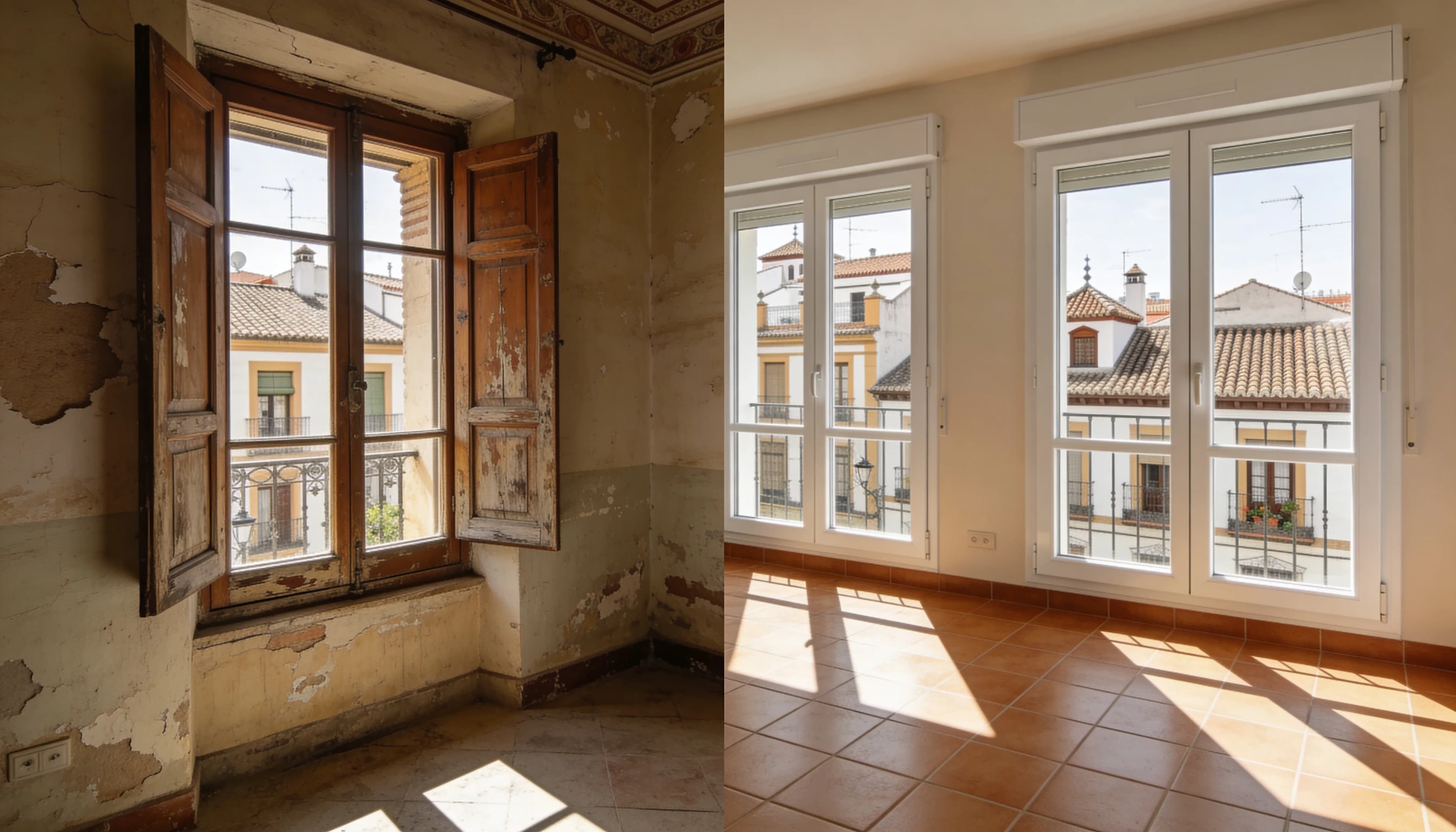 Caso de Éxito: Reforma Integral de Aluminio y PVC en Vivienda de Granada