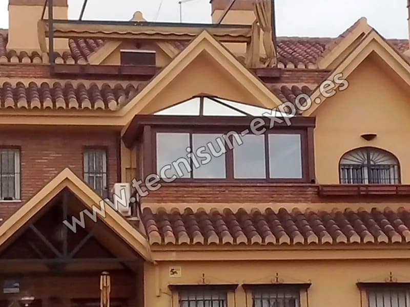 Veranda Glass Roof en Balcón — Granada - Imagen 2