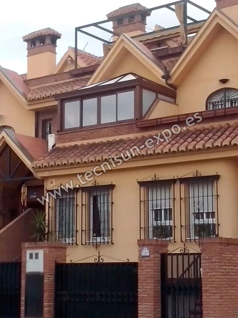 Veranda Glass Roof en Balcón — Granada - Imagen 4