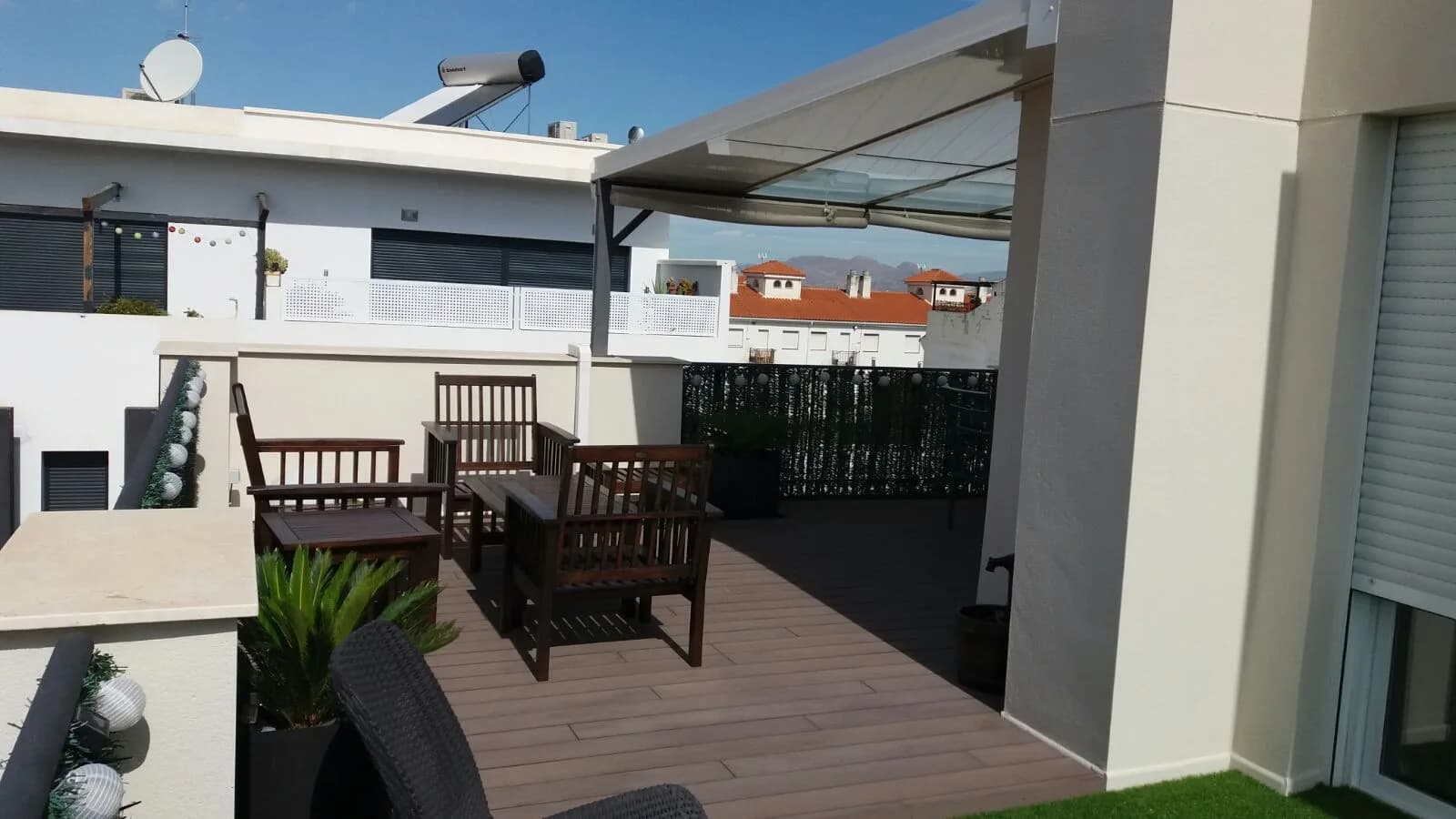 Techo de Cristal en Terraza